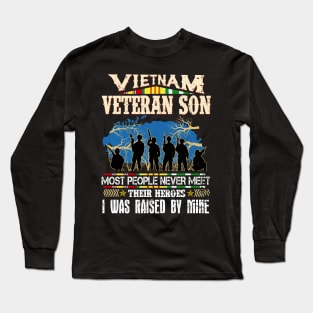 Vietnam Veteran Son Long Sleeve T-Shirt